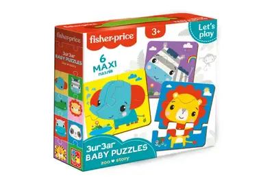Бебі пазли ЗигЗаг 'Fisher-Price. Zoo story' VT1722-07 (укр) купити