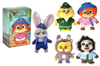 Іграшка-сюрприз м'яка Брелок Зоотрополіс Zootopia 3 СЕЗОН у коробці 20см купити