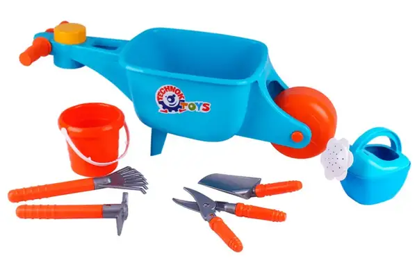 Тачка 8485 №1 з набором садівника ТЕХНОК купити