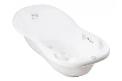 Ванночка зі зливом 102 см SO-005-ODPLYW-103 "LUX Сова" біла TEGA купити