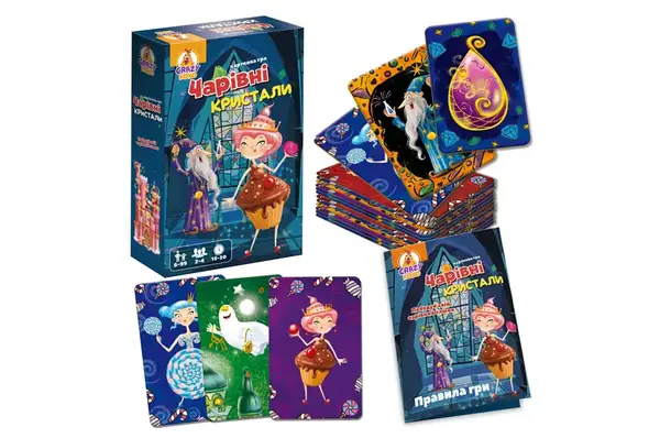Настільна гра "Crazy Koko. Чарівні кристали" VT8077-04 VladiToys купити