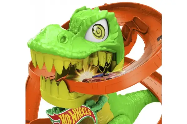 Ігровий набір JBM73 "Атака вогняного Ті-Рексу" Hot Wheels купити недорого в Україні, фото 5