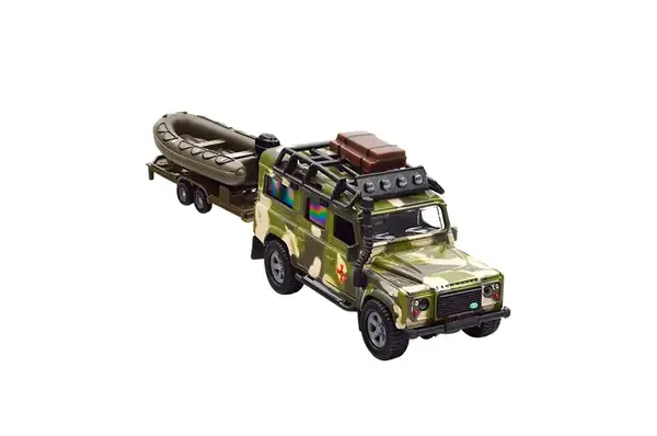 Ігровий набір – LAND ROVER DEFENDER MІЛІТАРІ (з човном) 520191.270 TechnoDrive купити недорого в Україні, фото 3