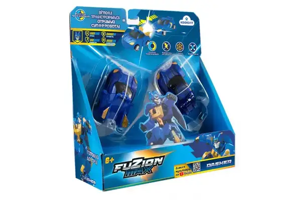 Ігровий набір машинок-трансформерів FUZION MAX - ДАШЕР 54003 купити