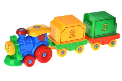 Потяг каталка 8681 в ковпаку р.43x10,5x14 см YG Toys купити