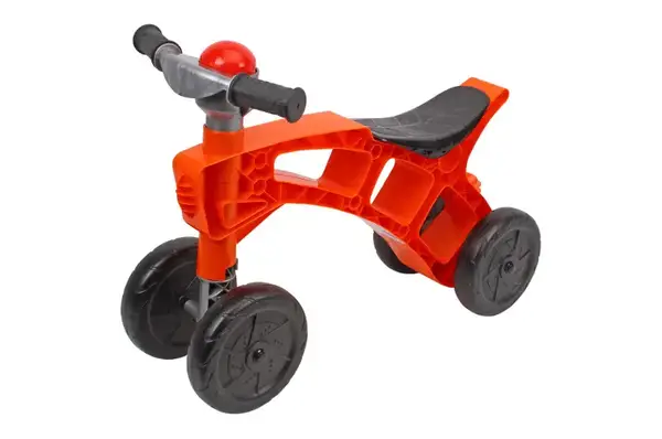 Ролоцикл 1676 помаранчевий на видувних колесах ТЕХНОК купити