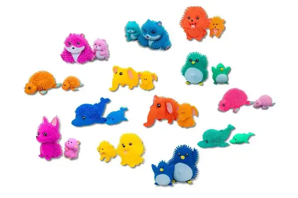 Стретч-іграшка у вигляді тварини серії «Softy friends» – МИЛА РОДИНА (у дисплеї 12 шт) 8/SC22 #SBABAM купити недорого в Україні, фото 3