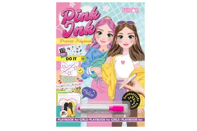Набір для творчості серія LS-04 "Багаторазова книга завдань для дівчаток "Pink Ink"" МІКС купити
