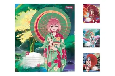 Зошит 24 аркушів клітинка в асортименті YES/1 Вересня купити