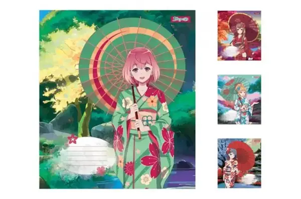 Зошит 24 аркушів клітинка в асортименті YES/1 Вересня купити