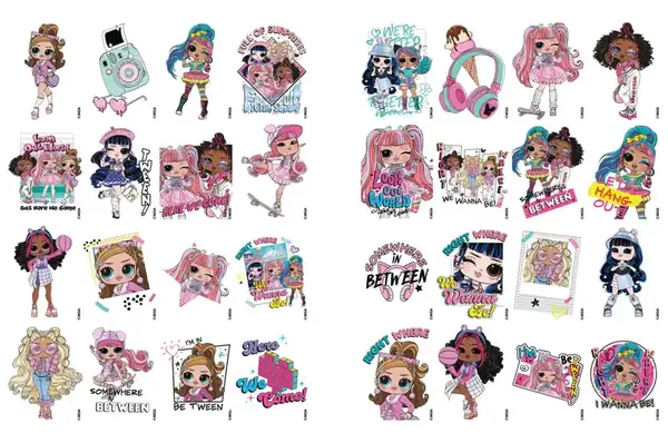 Розмальовка зі стікерами Tweens Ali Dance LCB9 IDEYKA купити недорого в Україні, фото 4