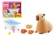 Інтерактивний ігровий набір 9574 Pets Alive Mama & Baby Surprise S1, мама-капібара із сюрпризом Pets & Robo Alive купити недорого в Україні, фото 69253