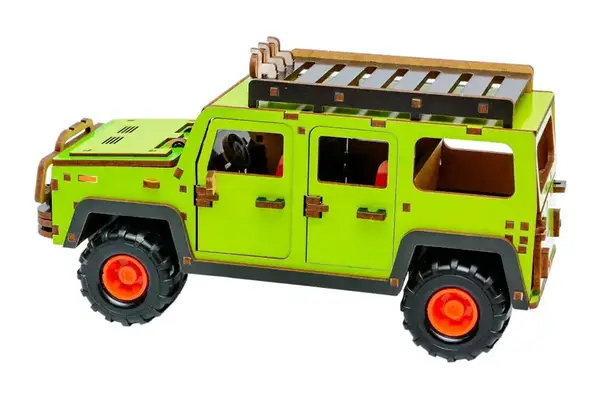 Конструктор Puz-00951 "Wood Rover", дерев'яний PuzzleOK купити недорого в Україні, фото 6