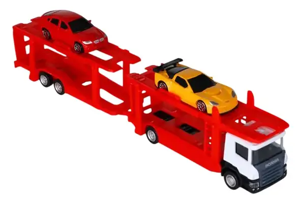 Автовоз 250415U Scania, 2 машини, аксесуари TechnoDrive купити недорого в Україні, фото 5