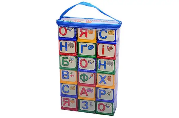 Кубики "Абетка" 0576 Юніка купити недорого в Україні, фото 3