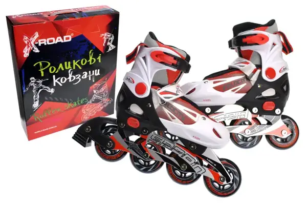 Ролики X-ROAD розсувні, розмір S (33-36) PW126CG р.42*34*11см купити