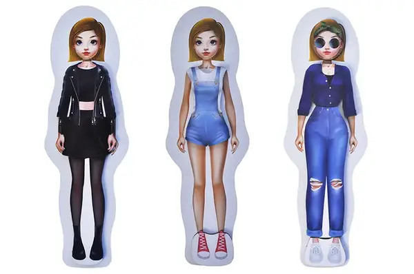 Одягалка магнітна QB600-007 "Lola" дерев'яна qbee купити недорого в Україні, фото 2