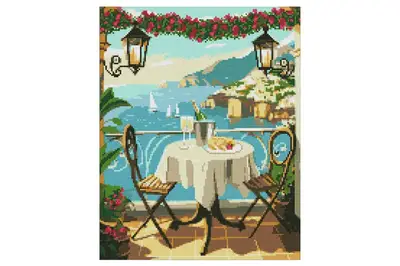 Набір з алмазною мозаїкою "Казка для двох" AMO7830 40х50см IDEYKA купити