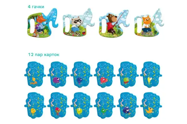 Гра настільна "Funny fishing" 200221 DoDo купити недорого в Україні, фото 4