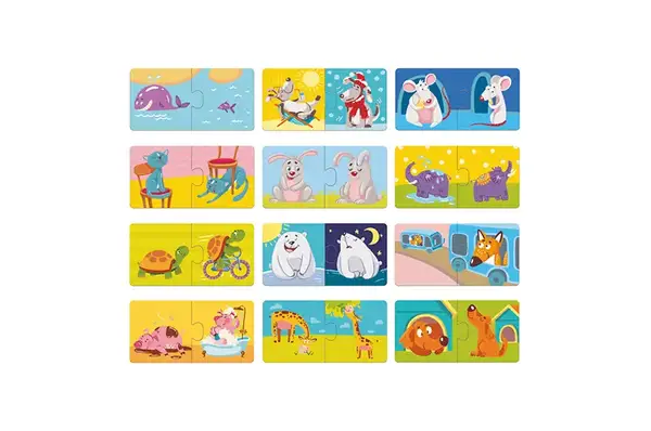 Пазли Дуо 300151 "Протилежності" DoDo купити недорого в Україні, фото 5