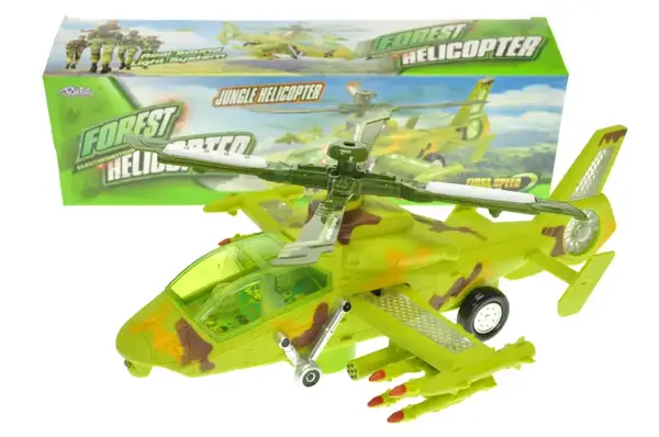 Вертоліт музичний зі світлом в коробці 777-42 купити