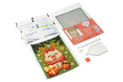 Набір з алмазною мозаїкою AMM1031 без підрамника для дітей «Чарівна білочка» 15х20см IDEYKA купити