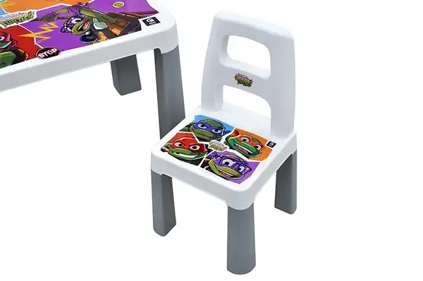 Стіл дитячий зі стільцем QB001-503 "Черепашки ніндзя" qbee купити недорого в Україні, фото 3