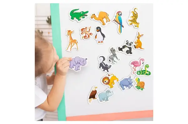 Набір магнітів ML4031-01EN "Щасливі Діти Зоо" англійською мовою Масік купити недорого в Україні, фото 3