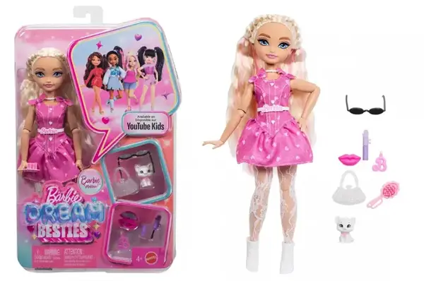 Лялька Barbie Малібу JKP50 "Dream Besties" – новий аутфіт купити