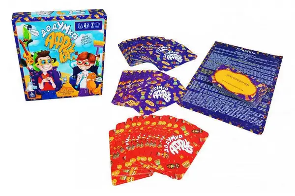 Настільна гра GDV-Afr-01U "ДодУМка АФРИКА" DANKO купити