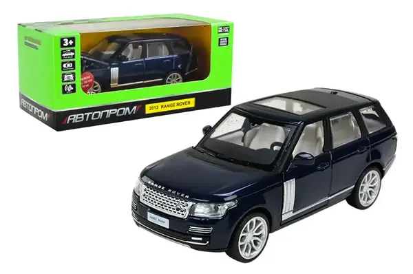 Машина металева "Автопром" 68357, 1:34 "2013 Range Rover", на батарейках, світло, звук, відкриваються двері, в коробці р.18 * 9 * 8 см купити