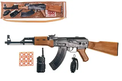 Автомат на пістонах "Размі" в чохлі 251 GoldenGun купити