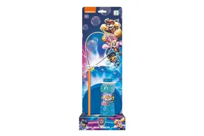 Бульбашки мильні «Mega Bubbles з тарілкою Paw Patrol Могутні герої» 200514 Об’єм 450 мл купити
