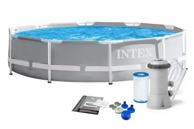 Басейн каркасний 26702 фільтр-насос 1250 л/г., р.305х76 см, 4485л INTEX купити