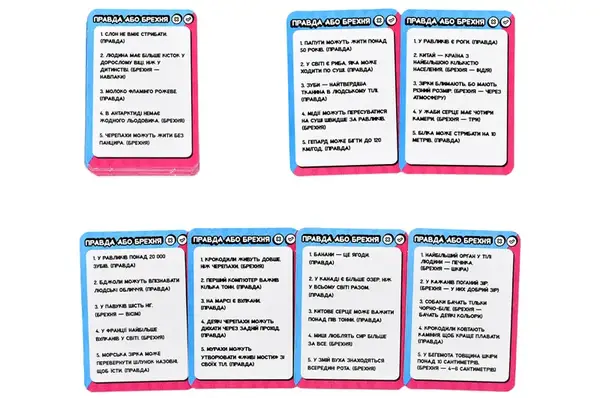 Настільна гра 30953 "Файні vs брутальні" Strateg купити недорого в Україні, фото 2