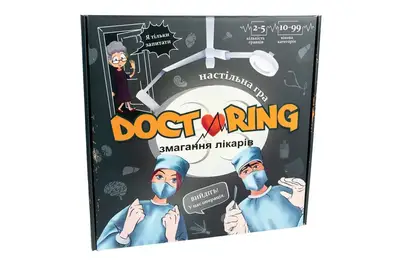 Настільна гра "Doctoring- змагання лікарів" 30916 STRATEG купити