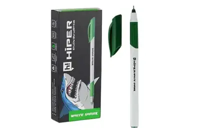 Ручка HIPER гелева HG-811 White Shark зелена купити