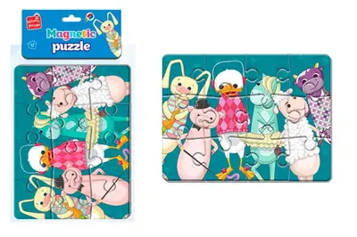 Пазли фомові магнітні "Звірята" VT3301-01 VladiToys купити