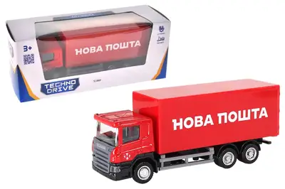 Автомодель 250414U SCANIA НОВА ПОШТА TECHNODRIVE купити