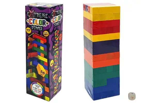 Настільна гра G-ECT-01U "EXTREME COLOR TOWER" DANKO купити