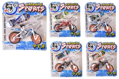 Ігровий набір BX-670A "Fingerboard Skate+BMX" на блістері YG Toys купити