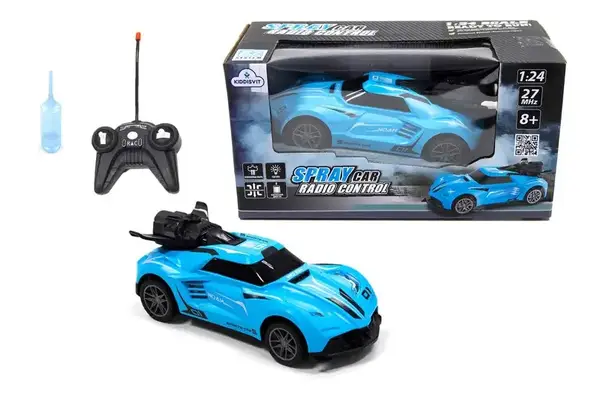 Автомобіль SL-354RHBL Spray Car Sport на радіокеруванні 1:24,блакитний,з світлом,вихлопною парою купити