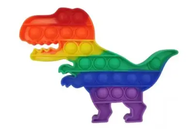 Антистрес "Pop It" "Dino" LK2037 р.18*13,5*2см купити