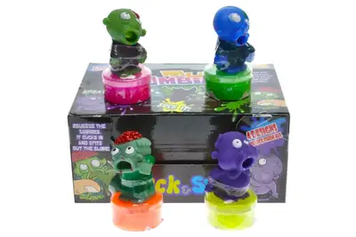 Слайм "ZOMBIE" в коробці 12шт 739A р.19*14*8см. купити