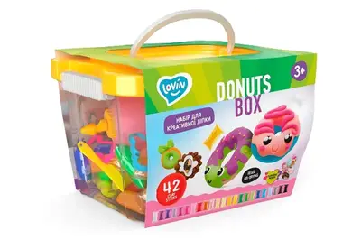 Набір для ліплення з легким пластиліном 70109 "Maxi box" LOVIN купити