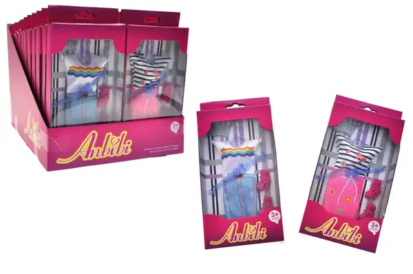 Одяг для ляльки в дисплеї 24шт WX222-4 р.31,5*22,5*23см купити