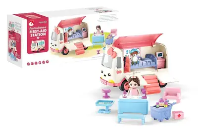 Автобус з набором в коробці G0029 р.33*11,5*14,5см купити