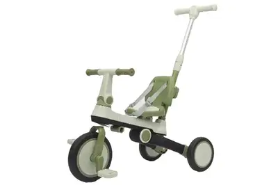 Триколісний велосипед TR2609 з батьківською ручкою, пасок безпеки, сидіння зі спинкою купити