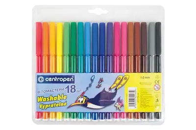 ФЛОМАСТЕРИ Centropen 18 кольорів 7790/18ТП купити