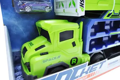 Автовоз з гірками і машинками в коробці CY-2228 р.53,5*10,5*26см купити